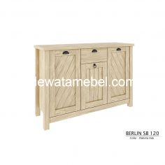 Multipurpose Cabinet  Size 120 - Garvani BERLIN SB 120 / Dakota Oak